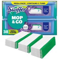 Swiffer Sweeper Wet Mopping Cloth - Lavender - 38ct