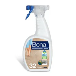 Bona Cleaning Products Wood Cleaner Spray + Mop Multi Purpose Floor Cleaner - Unscented - 32oz