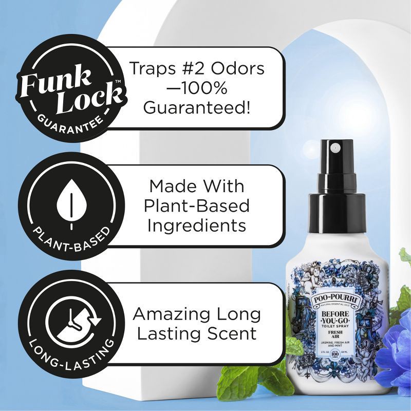 slide 2 of 12, Poo-Pourri Before You Go Toilet Spray - Fresh Air - 2 fl oz, 2 fl oz