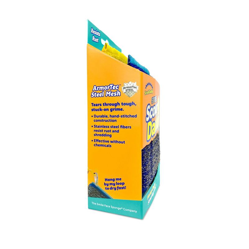 slide 2 of 15, Scrub Daddy Heavy Duty Scouring Pad - 2ct, 2 ct