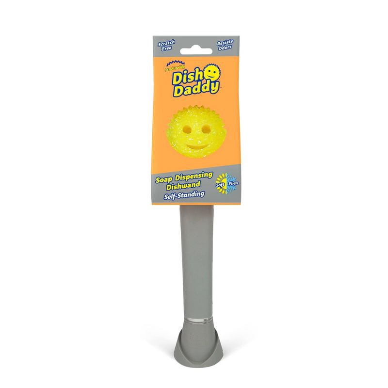 slide 1 of 10, Scrub Daddy Soap Dishwashing Dishwand, 1 ct