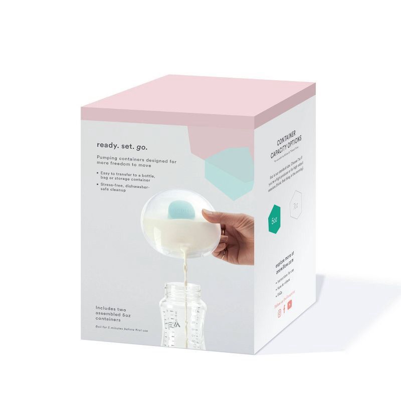 slide 6 of 6, WILLOW Go Breast Milk Container - 7oz/2ct, 2 ct; 7 oz