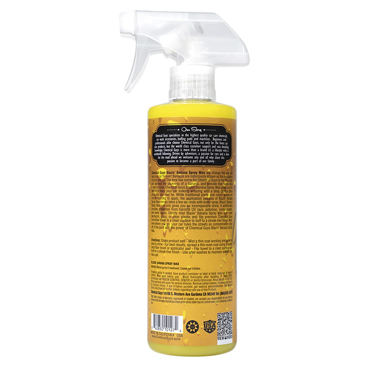 slide 2 of 2, Chemical Guys Blazin' Banana Spray Wax 16 fl oz, 16 fl oz