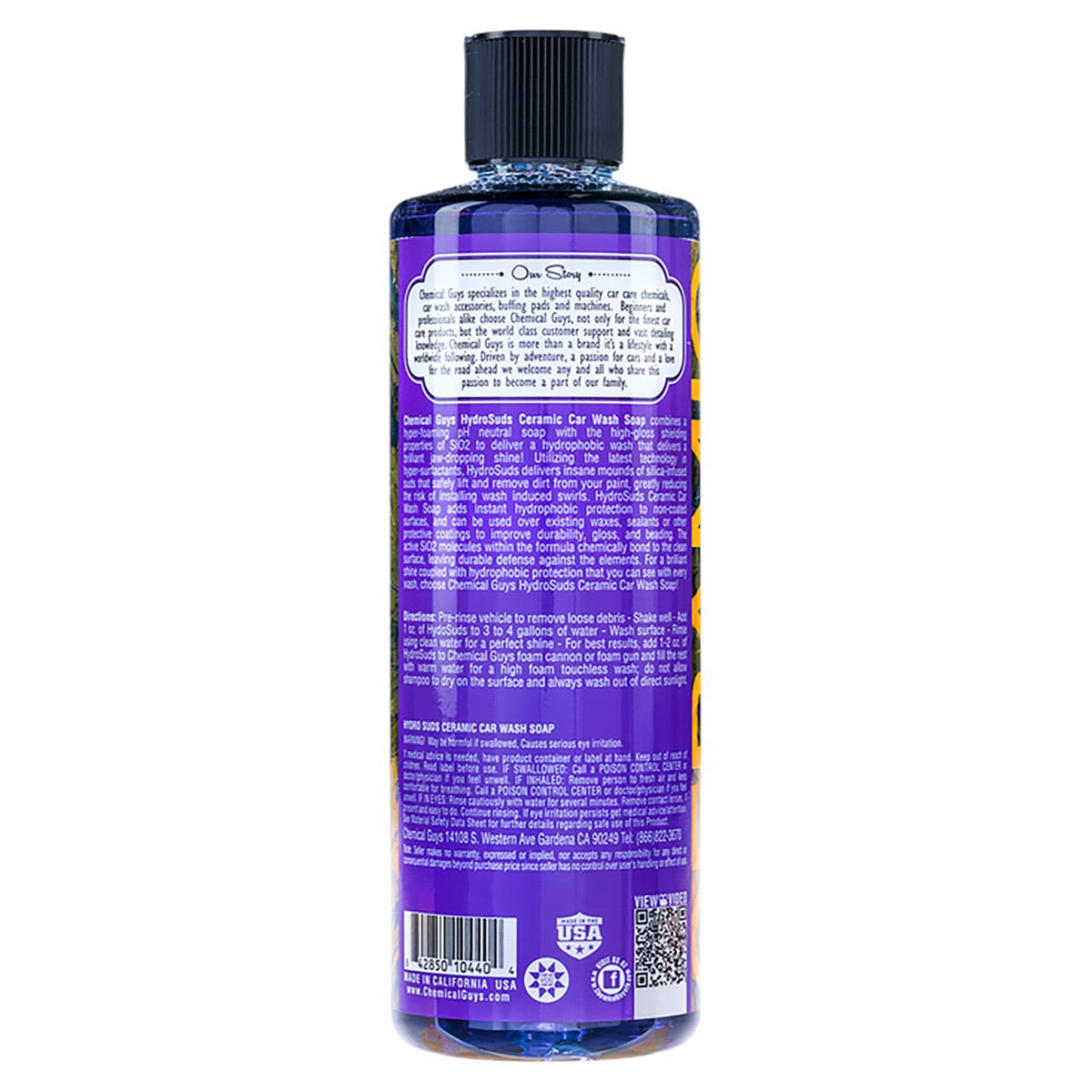 slide 2 of 2, Chemical Guys Hydro Suds Ceramic Car Wash Soap 16 fl oz, 1 ct