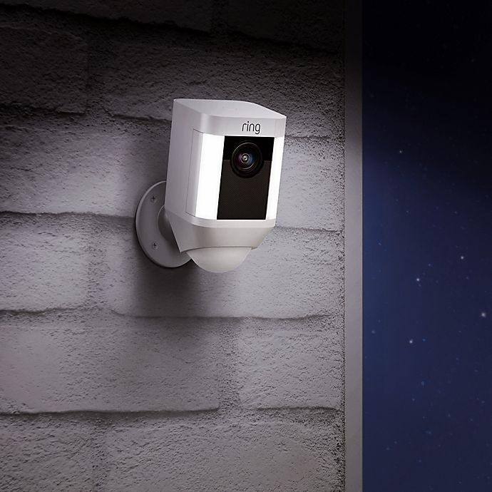 slide 2 of 4, Ring Wireless Spotlight Cam - White, 2 ct