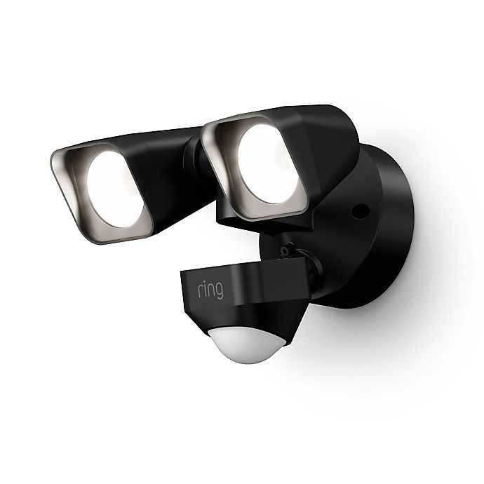 slide 1 of 5, Ring Smart Lighting Wired Floodlight - Black, 1 ct