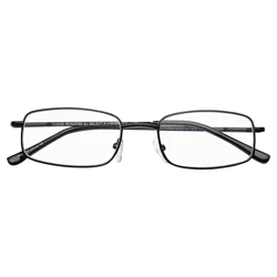 SAV Eyewear Sav Clear Readers Rect Mtl+2.75