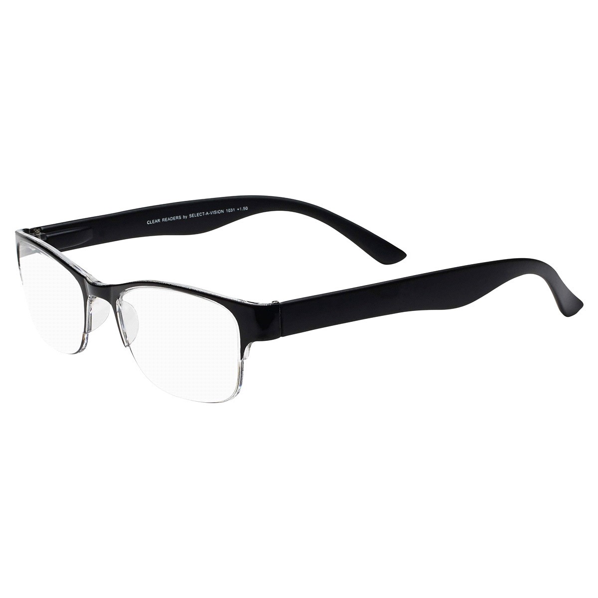 slide 2 of 2, Clear Readers Value, Reading Glasses, 1 ct