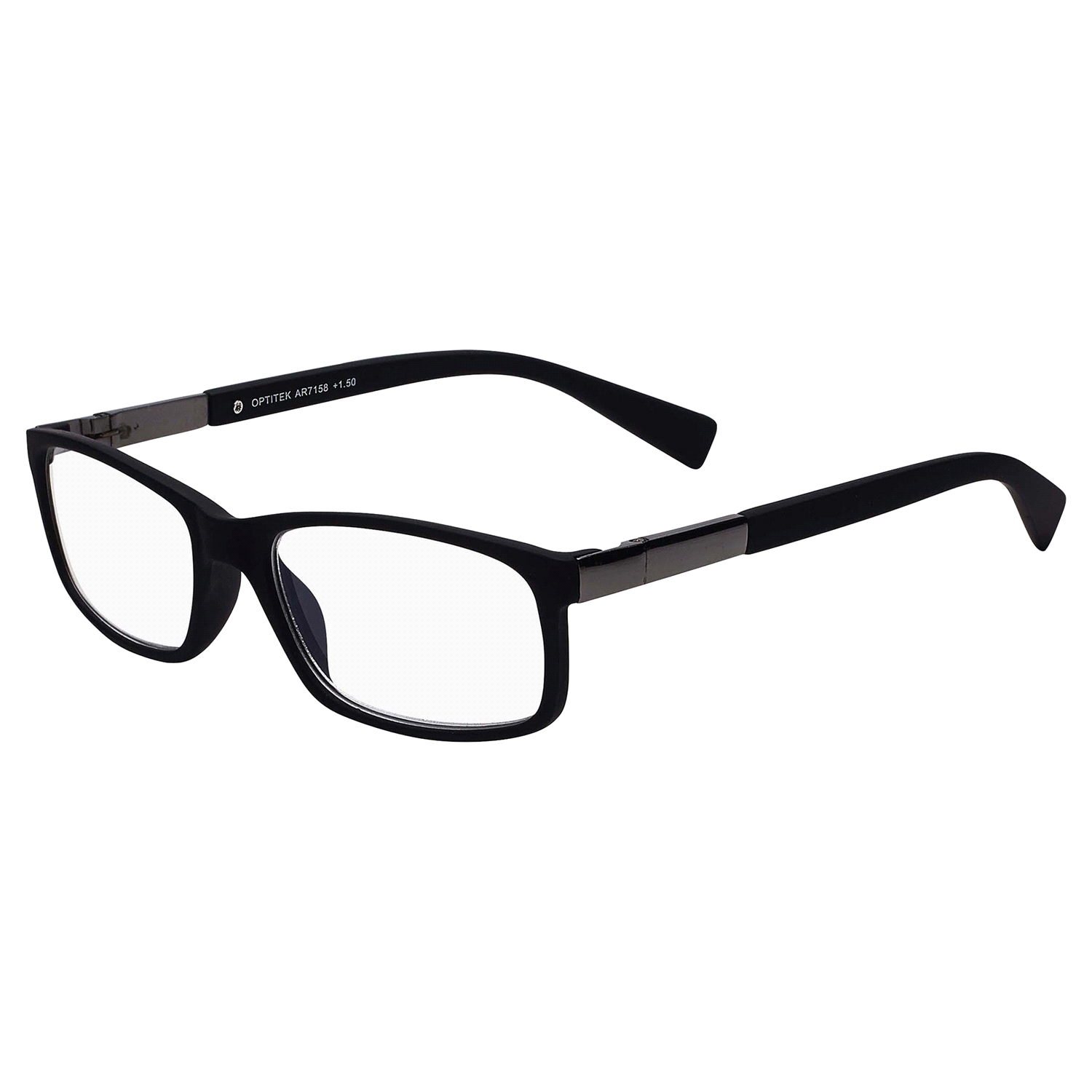 slide 2 of 2, SAV Eyewear Sav Optitek Ar Mtl Rbbr +2.50, 1 ct