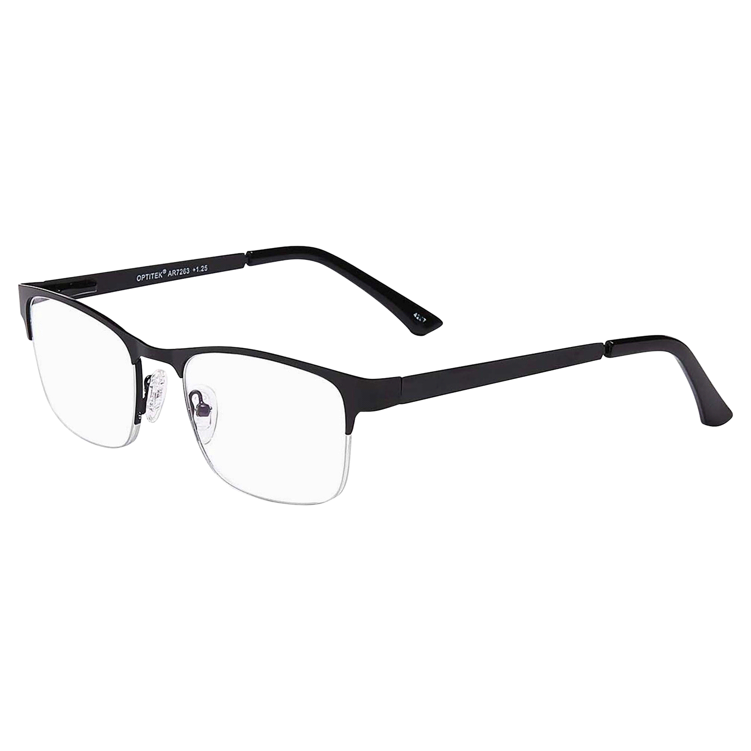 slide 2 of 2, SAV Eyewear Sav Optitek Ar Lrg Semi Rim +3.00, 1 ct