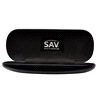 slide 4 of 5, SAV EyeGlass Tapered Leather Like Hard Case, Fits Most Sizes, 1 ct