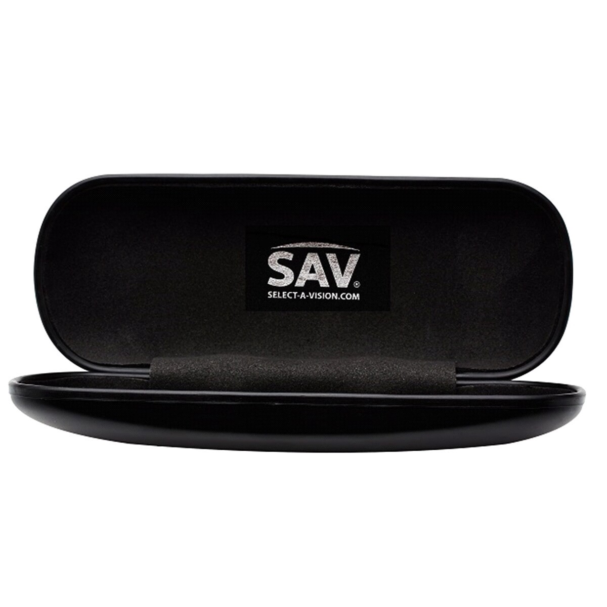 slide 4 of 5, Sav Eyeglass Rectangle Hard Case, Fits Most Sizes, 1 ct