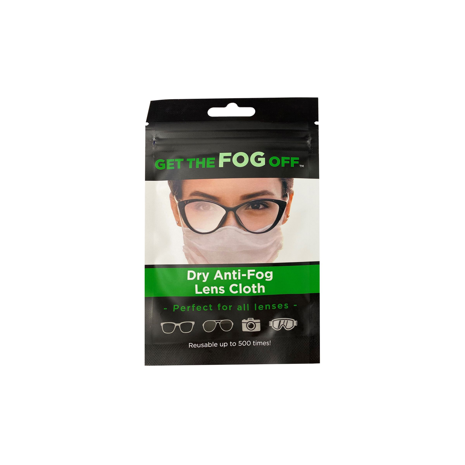 slide 1 of 2, Dry Anti-Fog Lens Cloth, 1 ct
