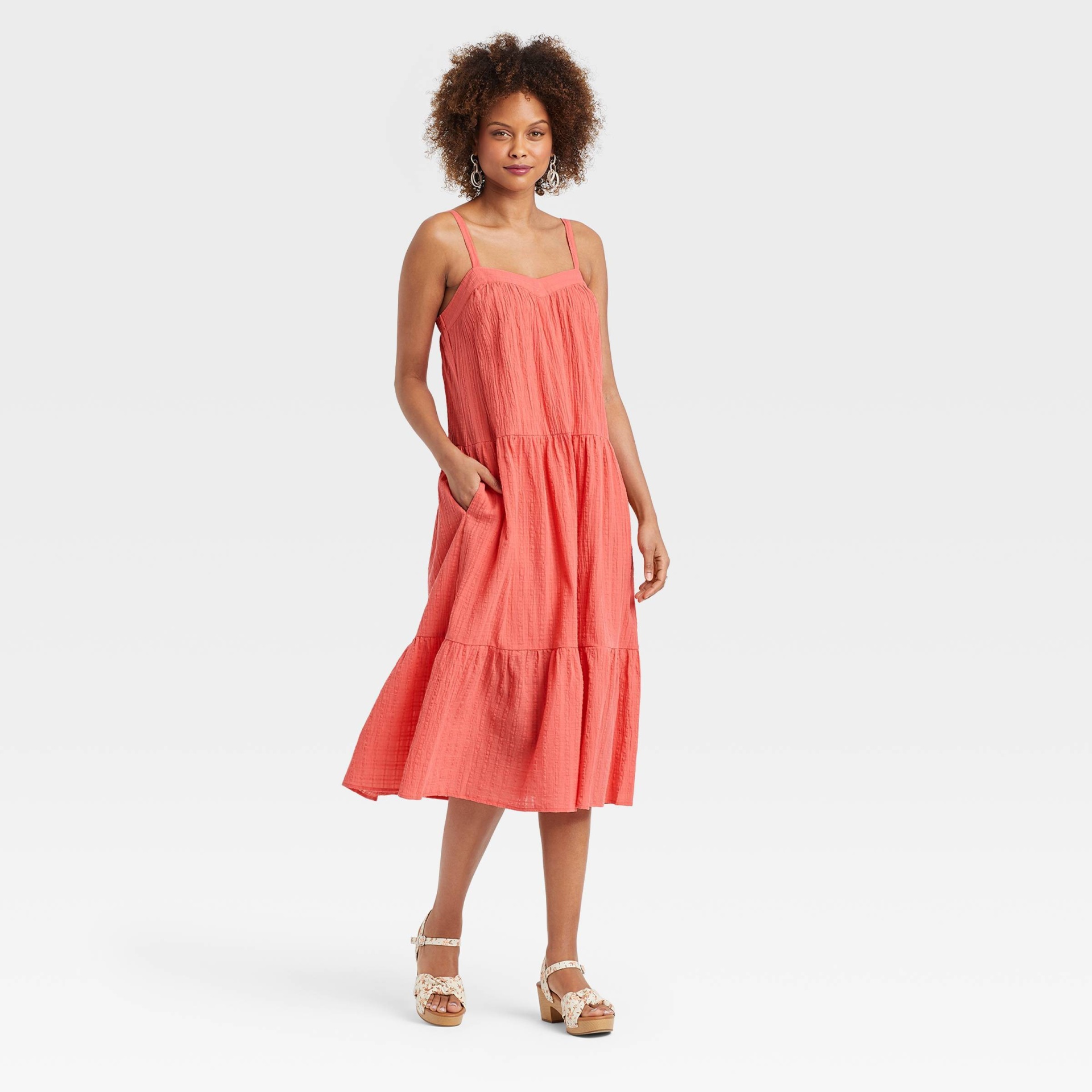 knox rose pink dress Azazie flattering look Knox Rose Pink Sleeveless Dress
