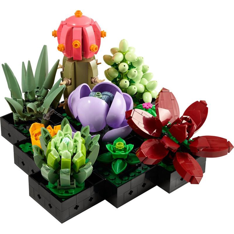 slide 2 of 6, LEGO Icons Succulents Plants and Flowers Set 10309, 1 ct