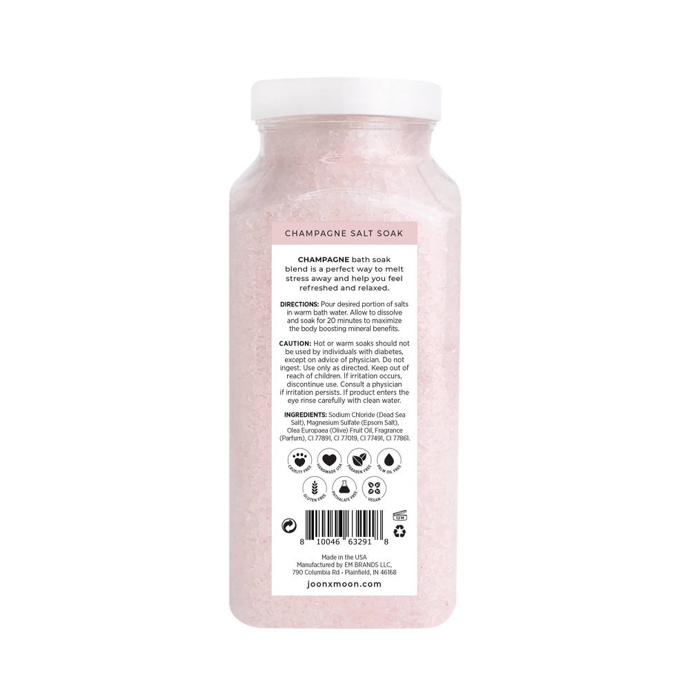 slide 2 of 4, Joon X Moon Champagne Salt Bath Soak - 16oz, 16 oz