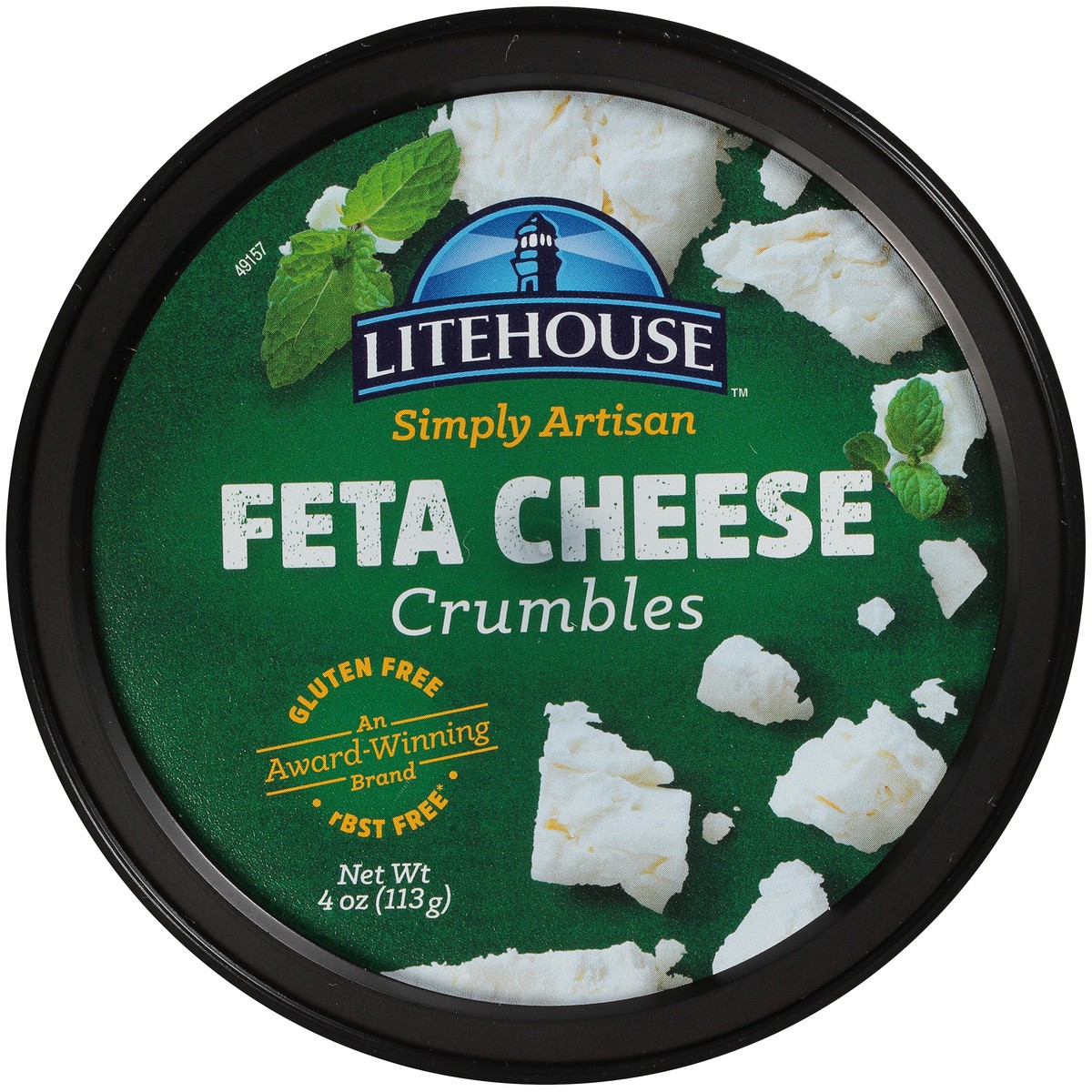 slide 4 of 9, Litehouse Simply Artisan Reserve Feta Cheese Crumbles, 