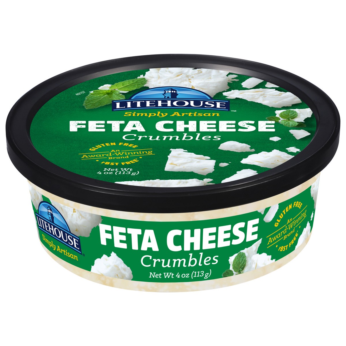 slide 1 of 9, Litehouse Simply Artisan Reserve Feta Cheese Crumbles, 