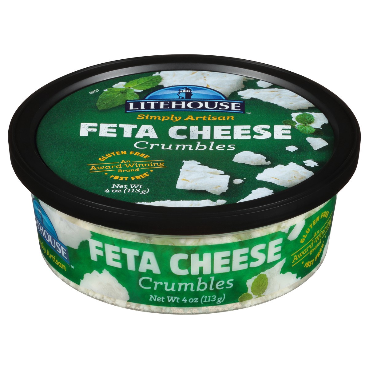 slide 9 of 9, Litehouse Simply Artisan Reserve Feta Cheese Crumbles, 