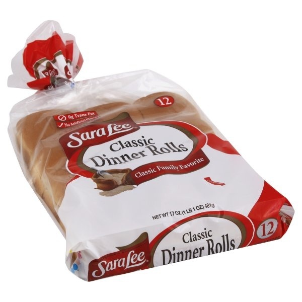 slide 1 of 1, Sara Lee Classic Dinner Rolls, 1 ct