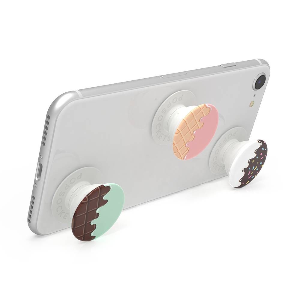 slide 2 of 6, PopSockets Popmini Cell Phone Grip & Stand - Drippy Ice Creams, 1 ct