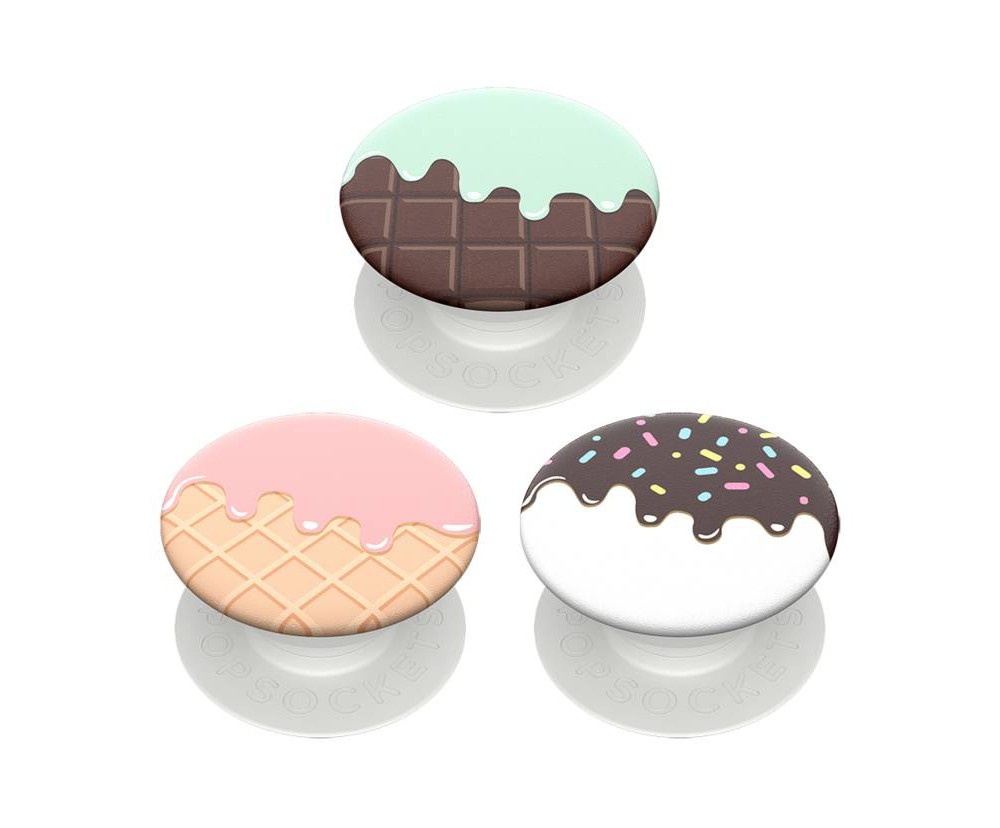 slide 5 of 6, PopSockets Popmini Cell Phone Grip & Stand - Drippy Ice Creams, 1 ct