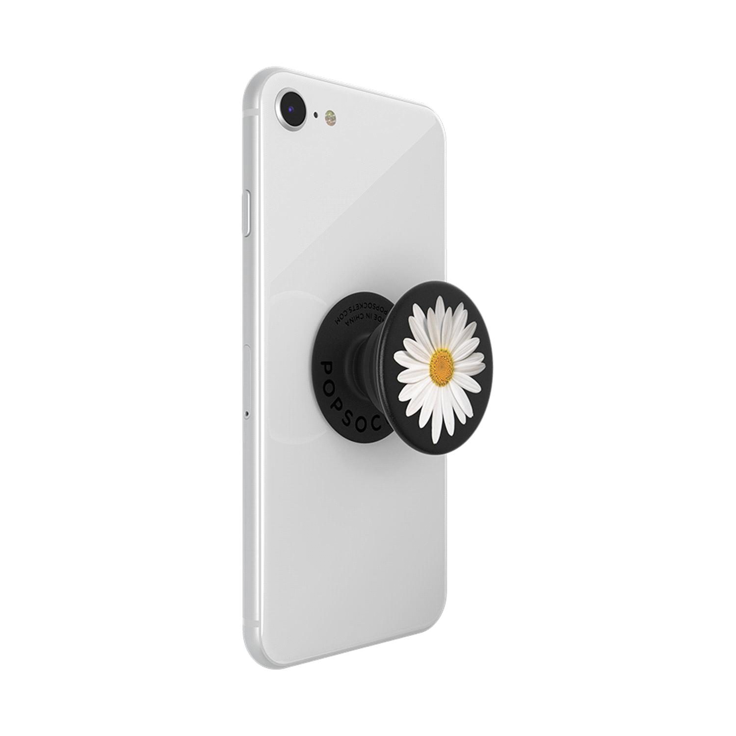 slide 3 of 3, PopSockets White Daisy PopGrip 1 ea, 1 ct
