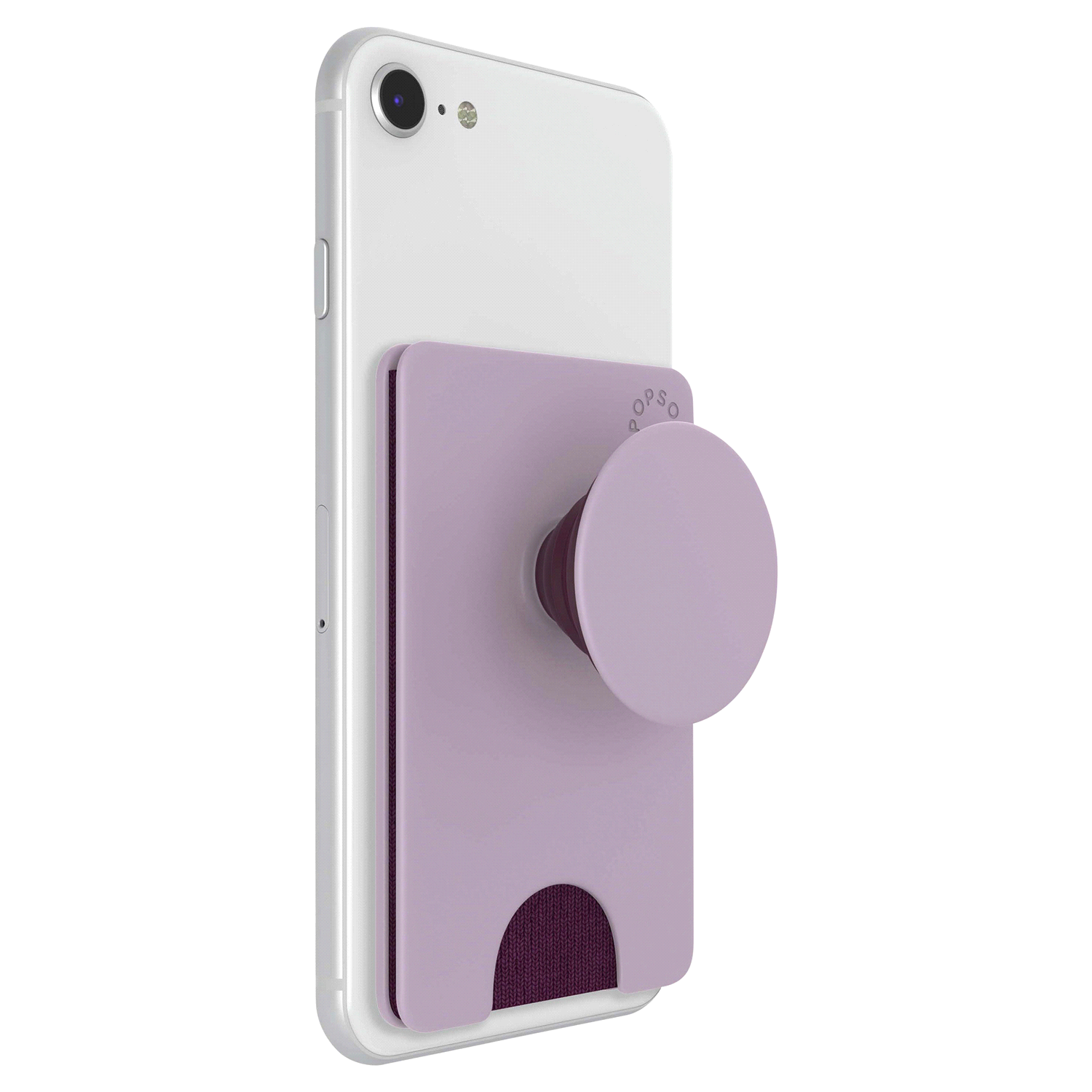 slide 3 of 3, PopSockets PopWallet+ (with PopGrip Cell Phone Grip & Stand) - Blush Pink, 1 ct