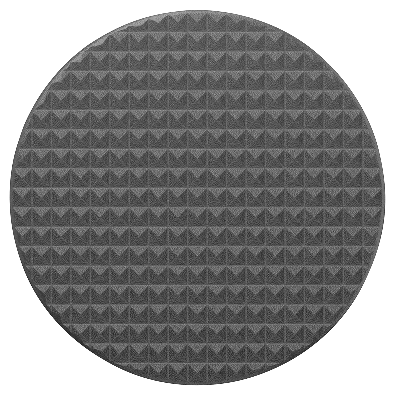 slide 1 of 2, PopSockets Black Knurled Texture PopGrip 1 ea, 1 ct