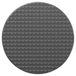 PopSockets Black Knurled Texture PopGrip 1 ea