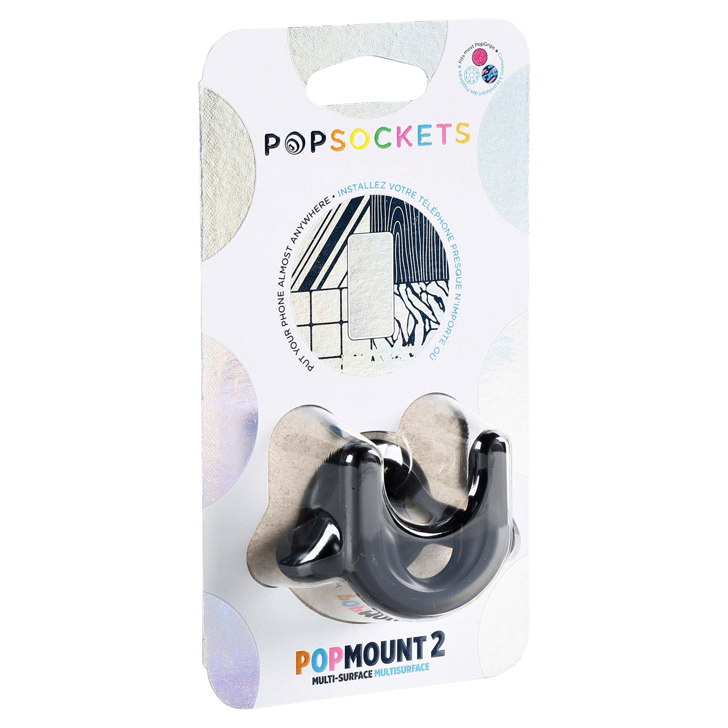 slide 4 of 5, PopSockets Multi-Surface PopMount 2 1 ea Card, 1 ct