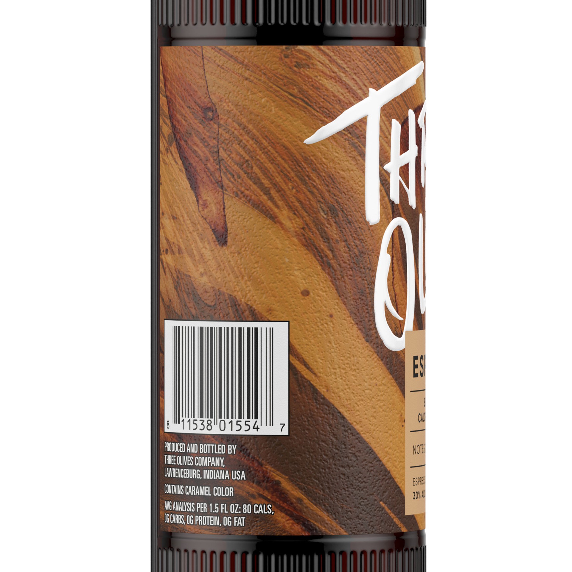 slide 3 of 5, Three Olives Espresso Vodka 750 ml, 750 ml