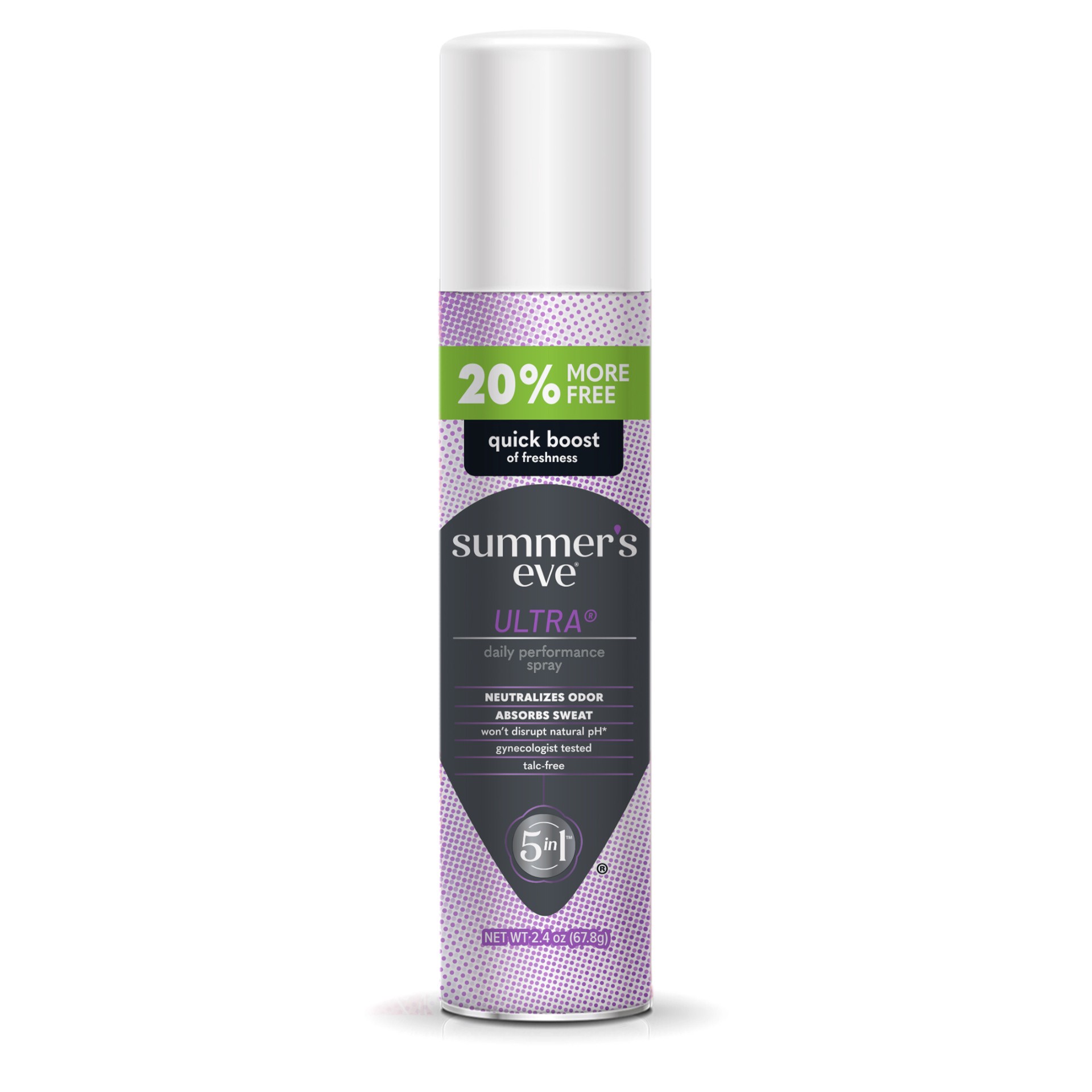slide 1 of 9, Summer's Eve Ultra Daily Active Feminine Spray, 2.4 oz, 2.4 oz