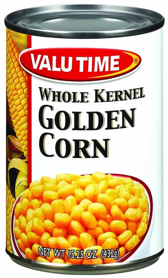 slide 1 of 6, Valu Time Whole Kernel Corn, 15.3 oz