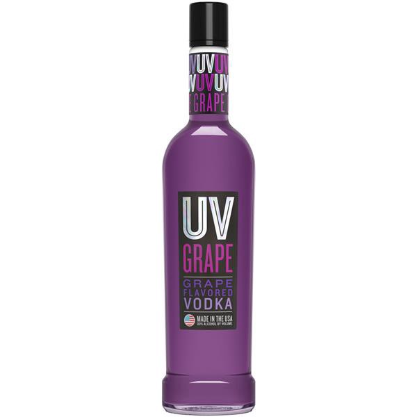 slide 1 of 1, UV Vodka, Grape Flavored, 750 ml