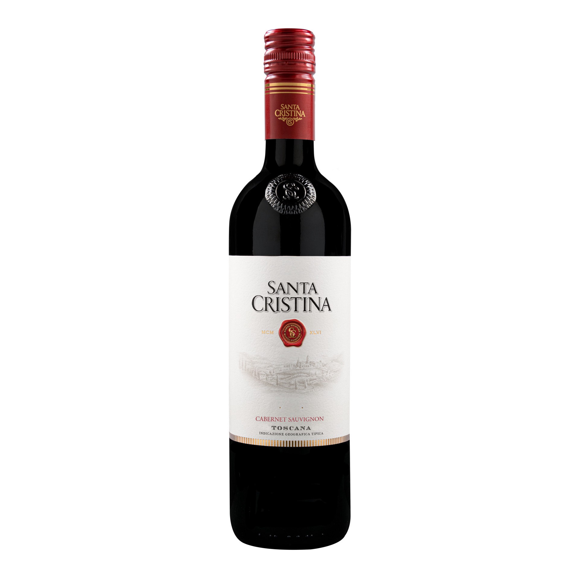 slide 1 of 18, Santa Cristina Cabernet Sauvignon Toscana IGT, Red Wine, 750 mL, 750 ml