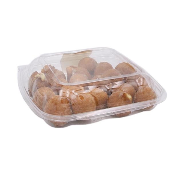 slide 1 of 1, Hy-Vee Pumpkin Donut Holes 18 Count, 11 oz