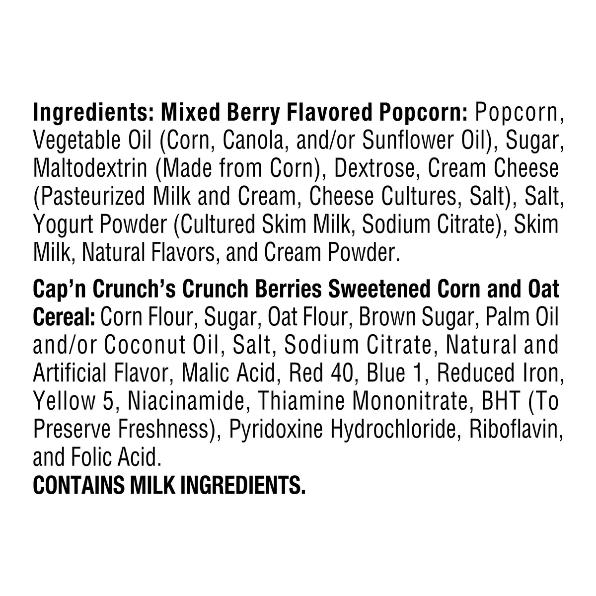 slide 2 of 5, Smartfood Cap'N Crunch's Crunch Berries, 2 oz