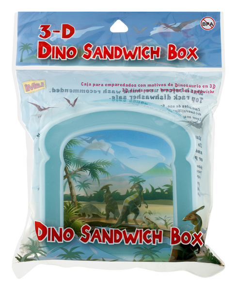slide 1 of 1, Brite Concepts 3-D Dino Sandwich Box, 1 ct