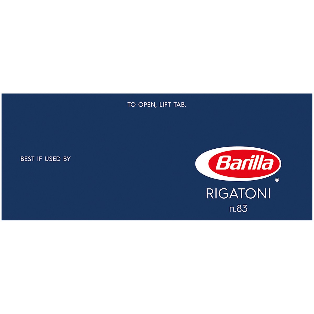 slide 9 of 9, Barilla Rigatoni 1 lb, 1 lb