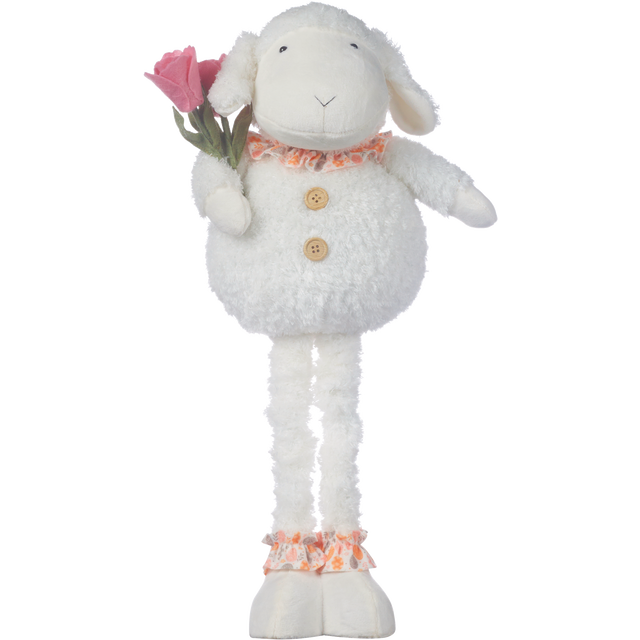 slide 1 of 1, COTTONDALE Easter Sheep With Telescopic Legs, 1 ct