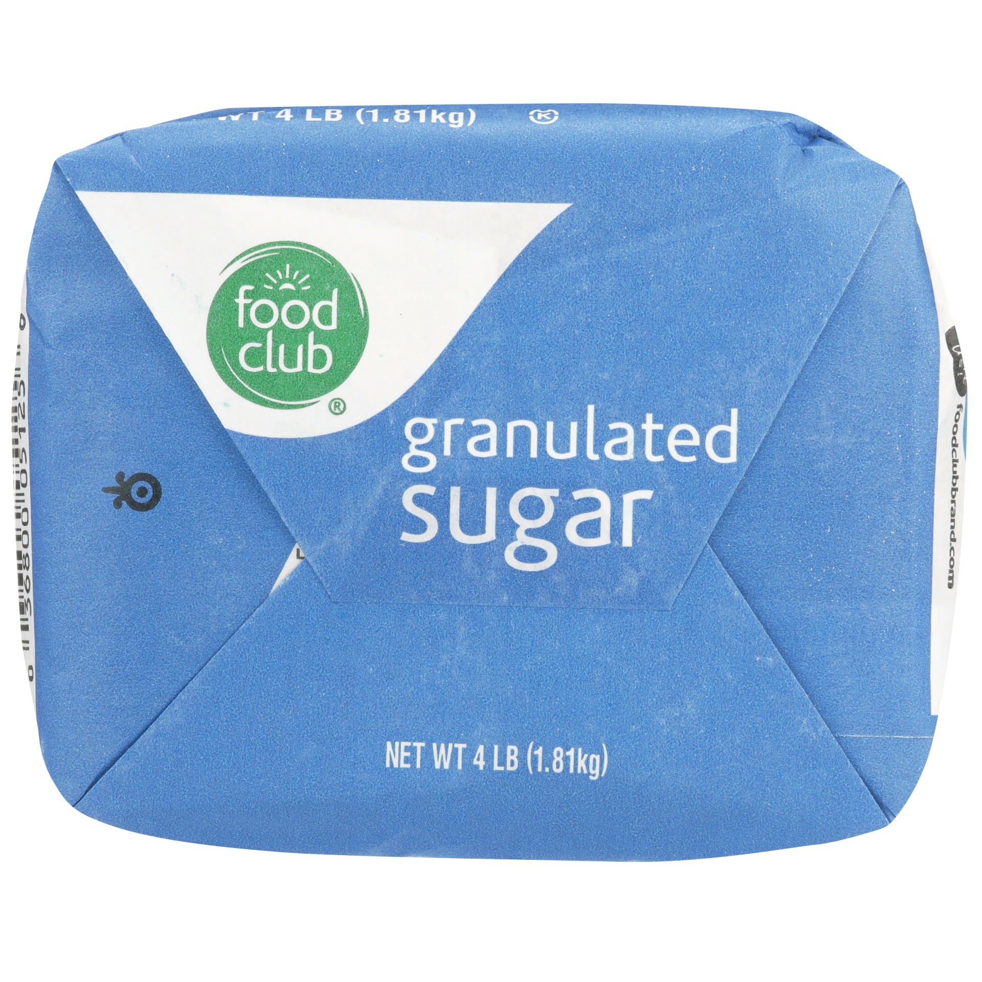 slide 6 of 6, Food Club Pure Granulated Sugar, 4 lb