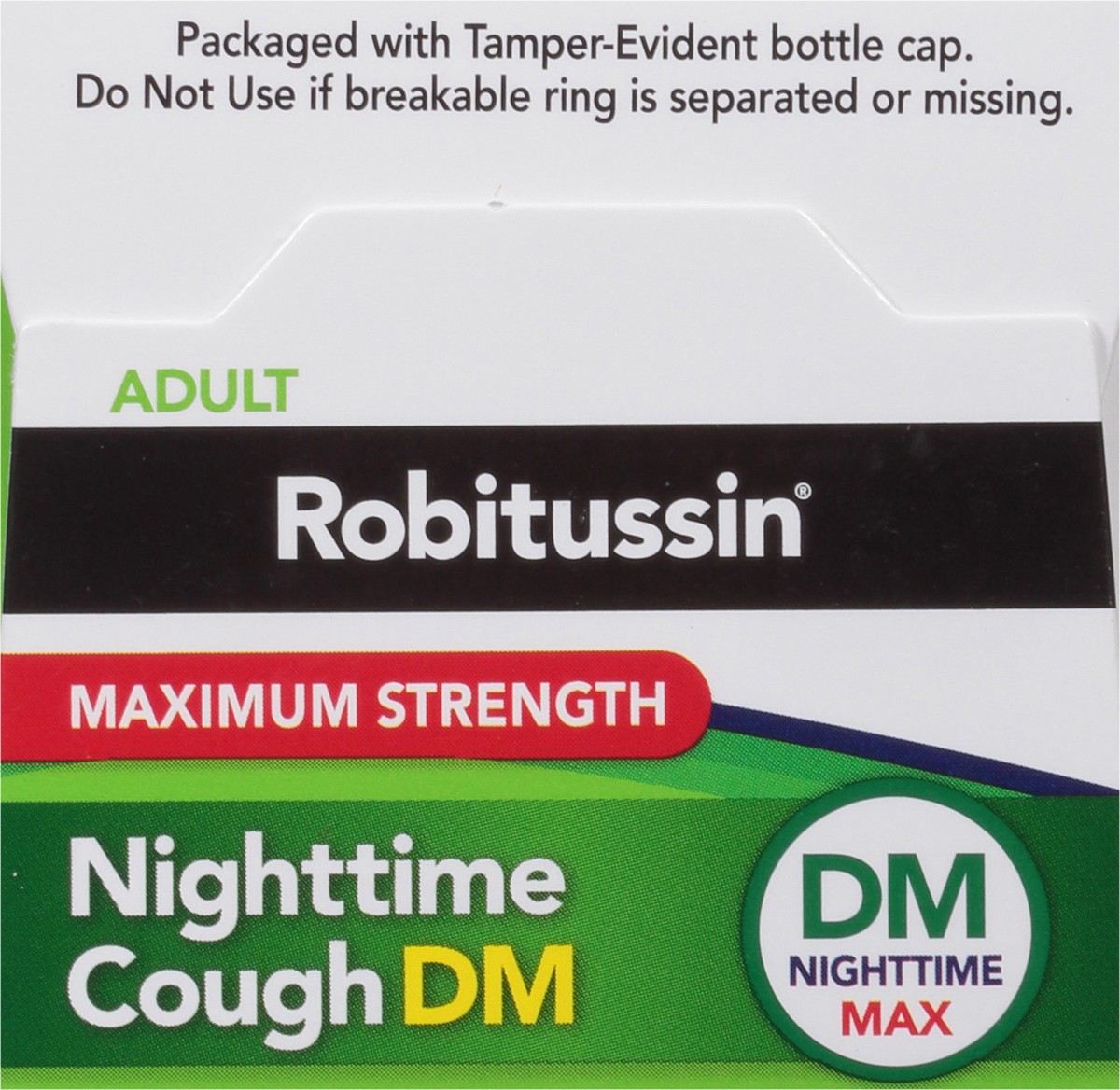 slide 7 of 9, Robitussin Maximum Strength Nighttime Cough DM, Cough Medicine for Adults, Berry Flavor - 4 Fl Oz Bottle, 4 fl oz