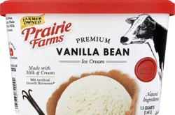 Prairie Farms Premium Vanilla Bean Ice Cream 1.5 qt