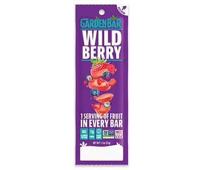 slide 1 of 1, Garden Bar Wild Berry Bar 1.1 oz, 1.1 oz