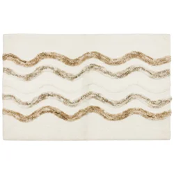 Room & Retreat Spinnaker Bath Rug Brown 20"x32"