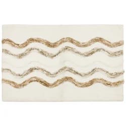 Room & Retreat Spinnaker Bath Rug Brown 20"x32"