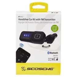 Scosche Bluetooth FM Transmitter with USB Port for Mobile Devices