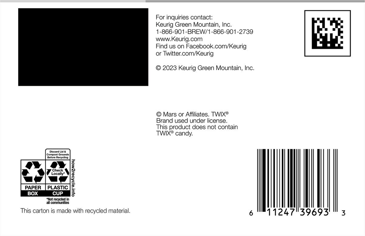 slide 3 of 7, The Original Donut Shop TWIX Coffee, Keurig Single Serve K-Cup Pods- 12 ct, 12 ct