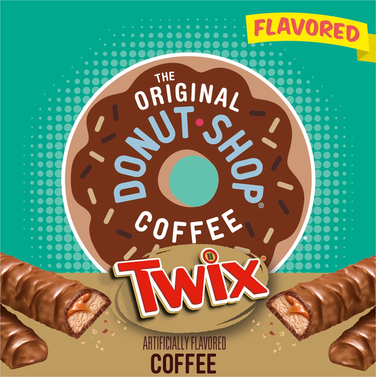 slide 7 of 7, The Original Donut Shop TWIX Coffee, Keurig Single Serve K-Cup Pods- 12 ct, 12 ct